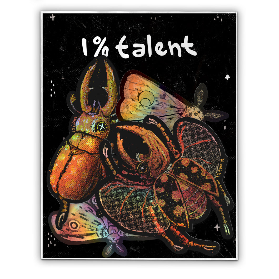 Buggy Holographic Stickers Pack