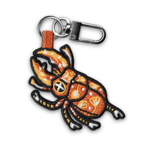 Ginkgo Stag Beetle Mini Charm