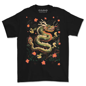 Year of the Dragon Black tee