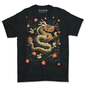 Year of the Dragon Mineral Wash tee (XS, S,)