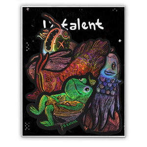 Moist Critters Holographic Stickers Pack