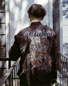 1%talent Dragon + Eagle Bomber Jacket