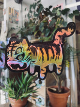 Holographic Paper Tiger Sticker