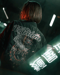 1%talent Dragon + Eagle Bomber Jacket