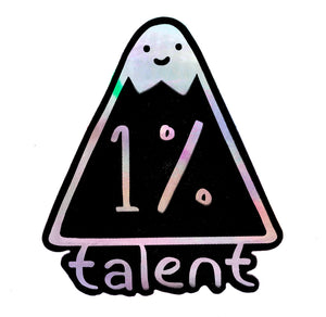 Holographic Logo Sticker