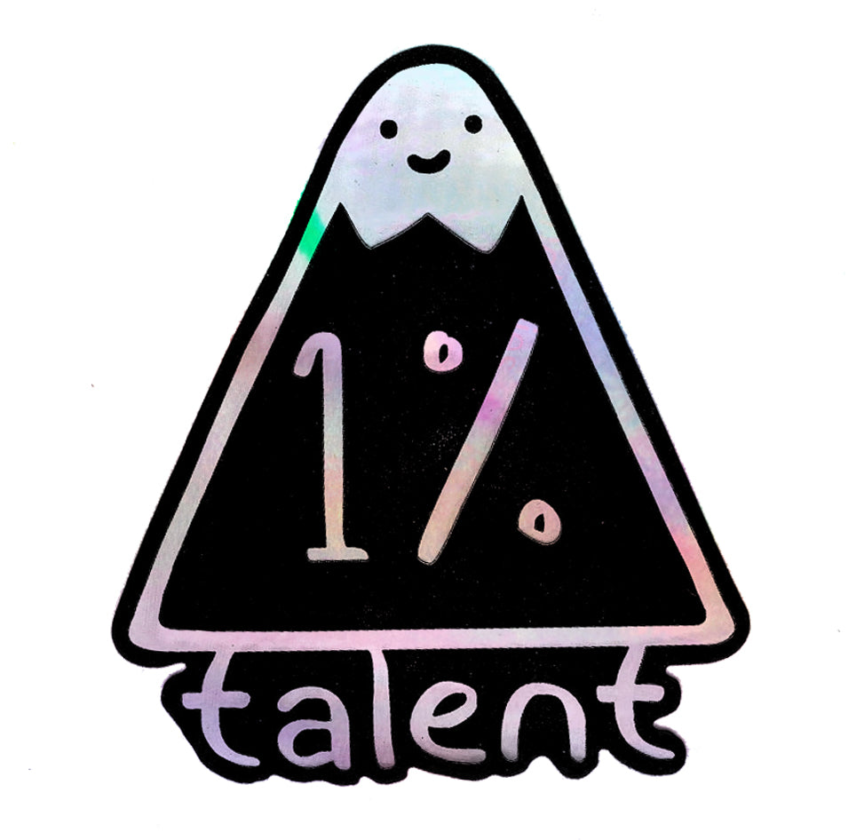 Holographic Logo Sticker