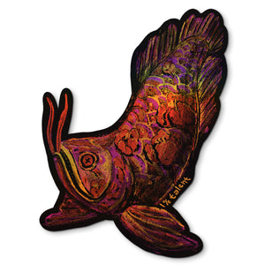 Holographic Arowana Sticker