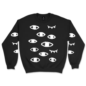 Eyes Crew Neck Sweatshirt