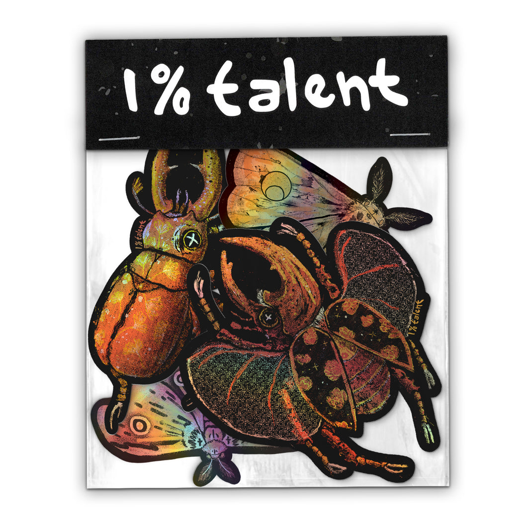 Buggy Holographic Stickers Pack