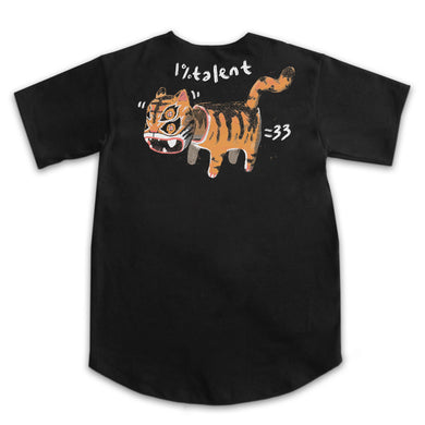 Paper tiger Baseball Tee