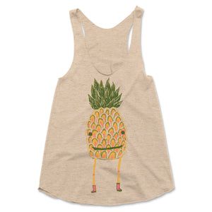 Pineapple Guy Racerback Tank Top