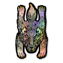 Flat Animals Holographic Stickers Pack